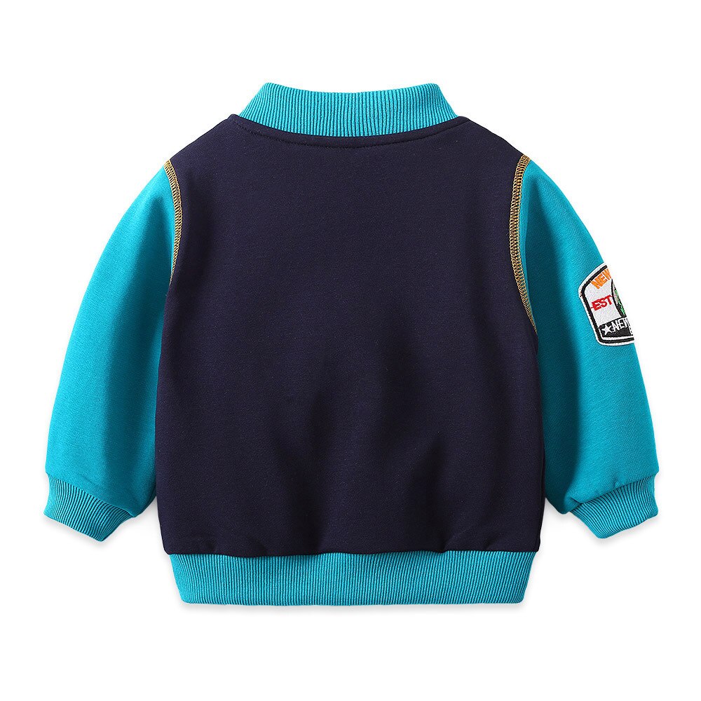 Mode Jongens Baseball Jas Lente Herfst Kids Jas Peuter Uitloper Kinderkleding