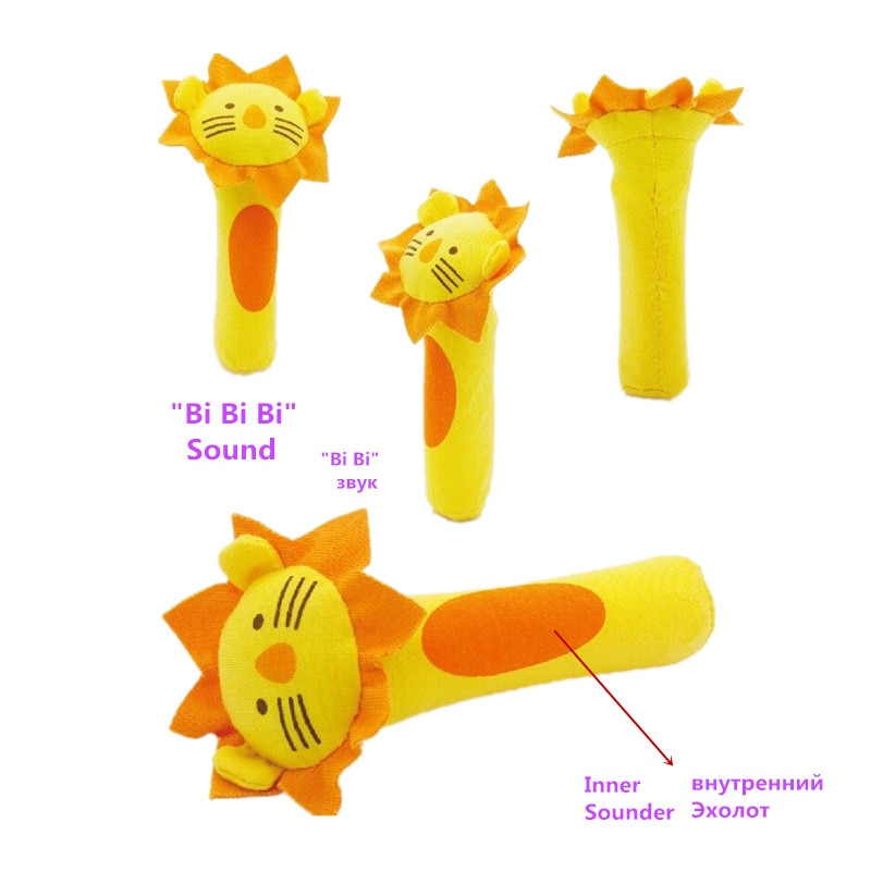 Andersluidend Soorten Baby Speelgoed Baby Hand Grip Staaf Speelgoed, educatief Speelgoed Rammelaar Dier Bb Stok Hand Bell Toy 20% Off