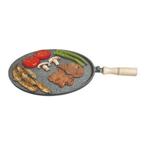 Castle Casting-sartén para carne de crepé, 36CM, metal duro, deliciosos platos de cocina, máquina para hornear, de Navidad seguro