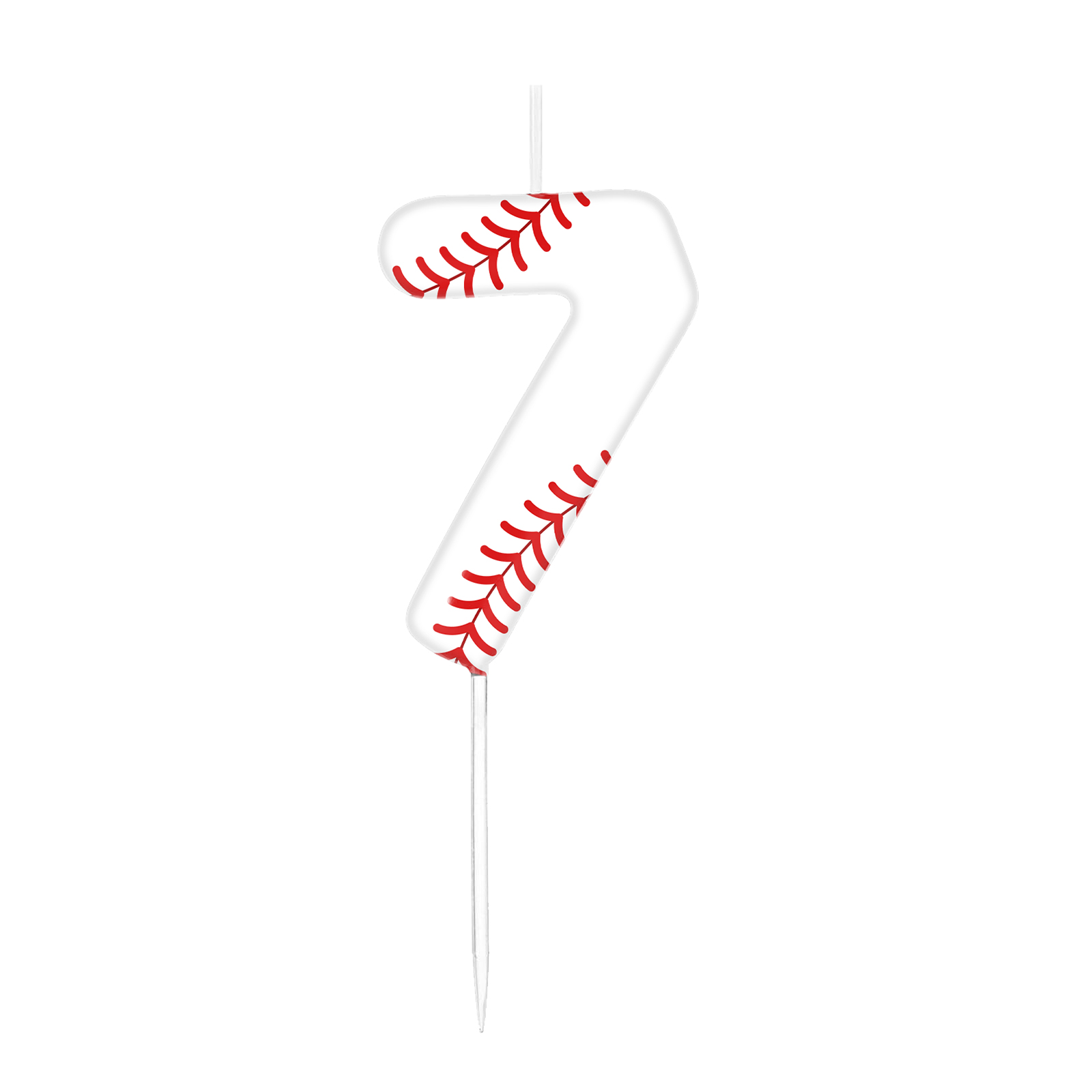 Urodziny o tematyce baseballowej białe cyfry 0-9 świece, chłopcy dziewczęta dzieci wszystkiego najlepszego z okazji urodzin ozdoba na wierzch tortu spotkania motyw zaopatrzenie solidny prezenty: Różowy fluorescencyjne