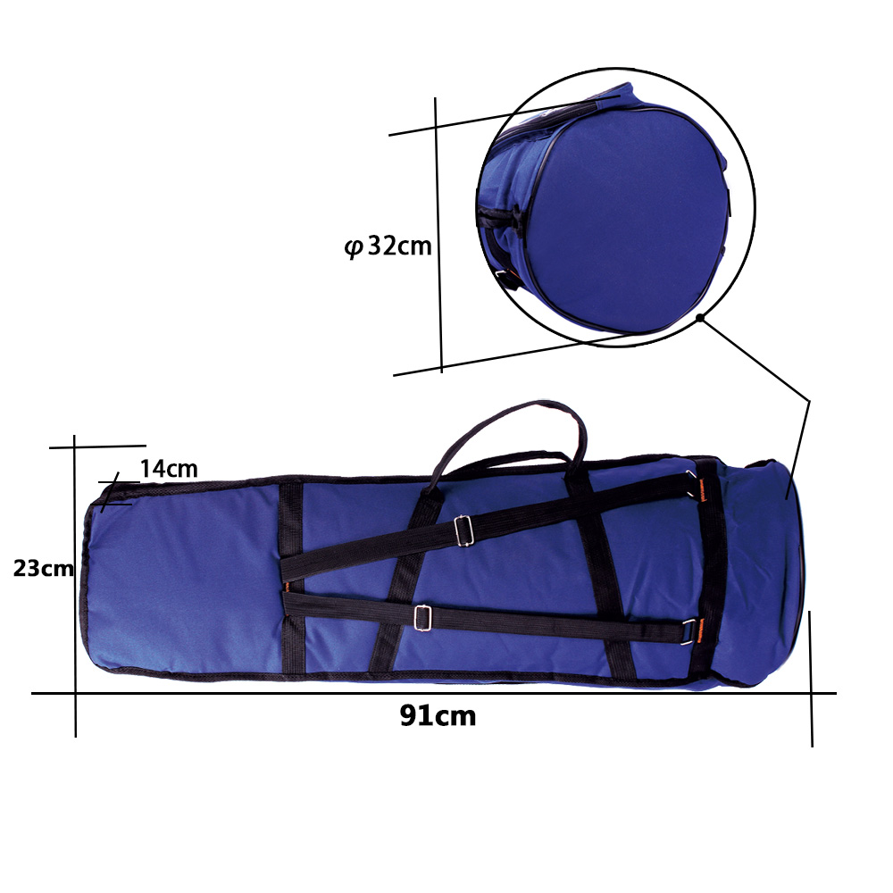 600D Trombone Gig Bag Waterbestendig Oxford Doek Rugzak Verstelbare Schouderbanden Katoen Gewatteerde Voor Alto/Tenor Trombone
