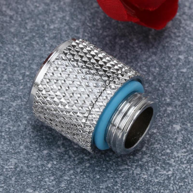G1/4 Water Cooler System External Fitting Water Cooling PC Thread Hard Tube Point Flat Thread for Connector Tube
