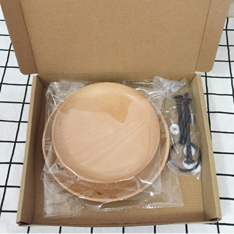 Double-Layer Solid Wood Cake Tray Living Room Fruit Snack Tray Snack Tray Tapas 2-Tier Tapas Serving Set