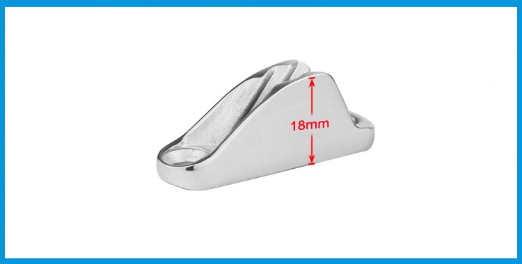 Durable 316 Stainless Steel Boat Clam Cleat Rope Cleat Jam Cleat line cleat Boat Parts Hardware Sailing Kayak marine Accessories