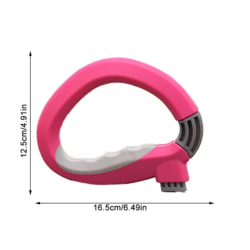 Portable Plastic Vegetable Carrying Tools Large Load Open And Close Type Vegetable Carrying Tools D-type Device Bag Carrier: 3