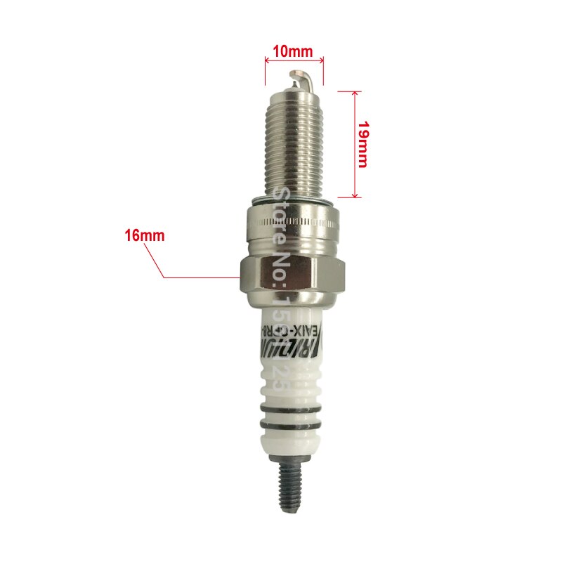 1PC IRIDIUM spark plug EAIX-CPR8-9 FOR CPR7EA-9 CPR8EA-9 CPR8EAIX-9 CR8E 90607 IU24 IU22 U24EPR9 U24ESR SMAX155 PCX150 CBF150