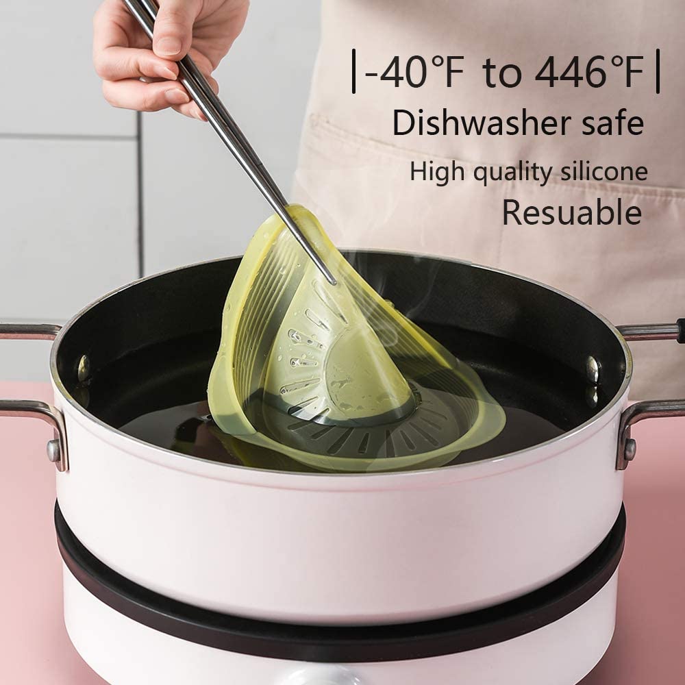 6 stuks siliconen rekdeksels universele deksel siliconen kom pot deksel siliconen deksel pan koken voedsel vers deksel magnetron deksel