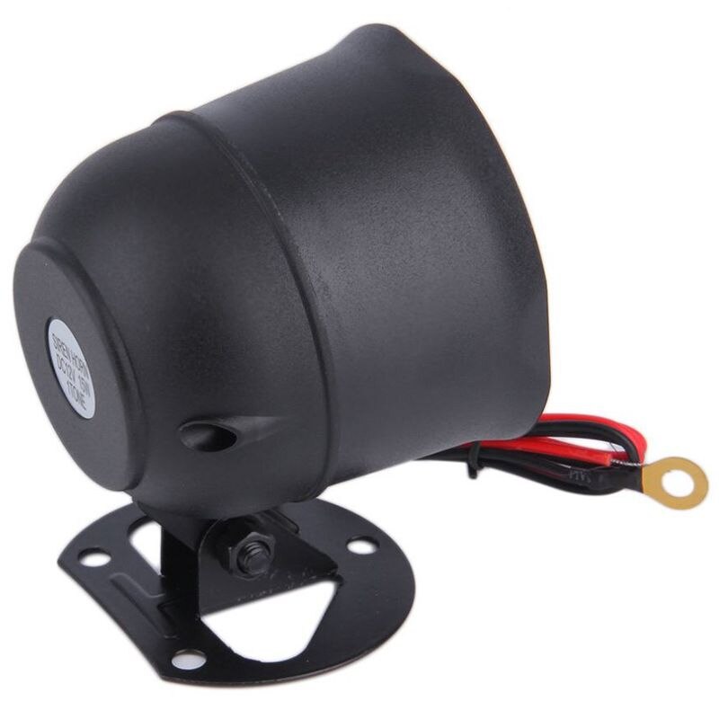 Universal 1-Way Car Alarm Vehicle System Protection Security System Keyless Entry Siren + 2 Remote Control Burglar