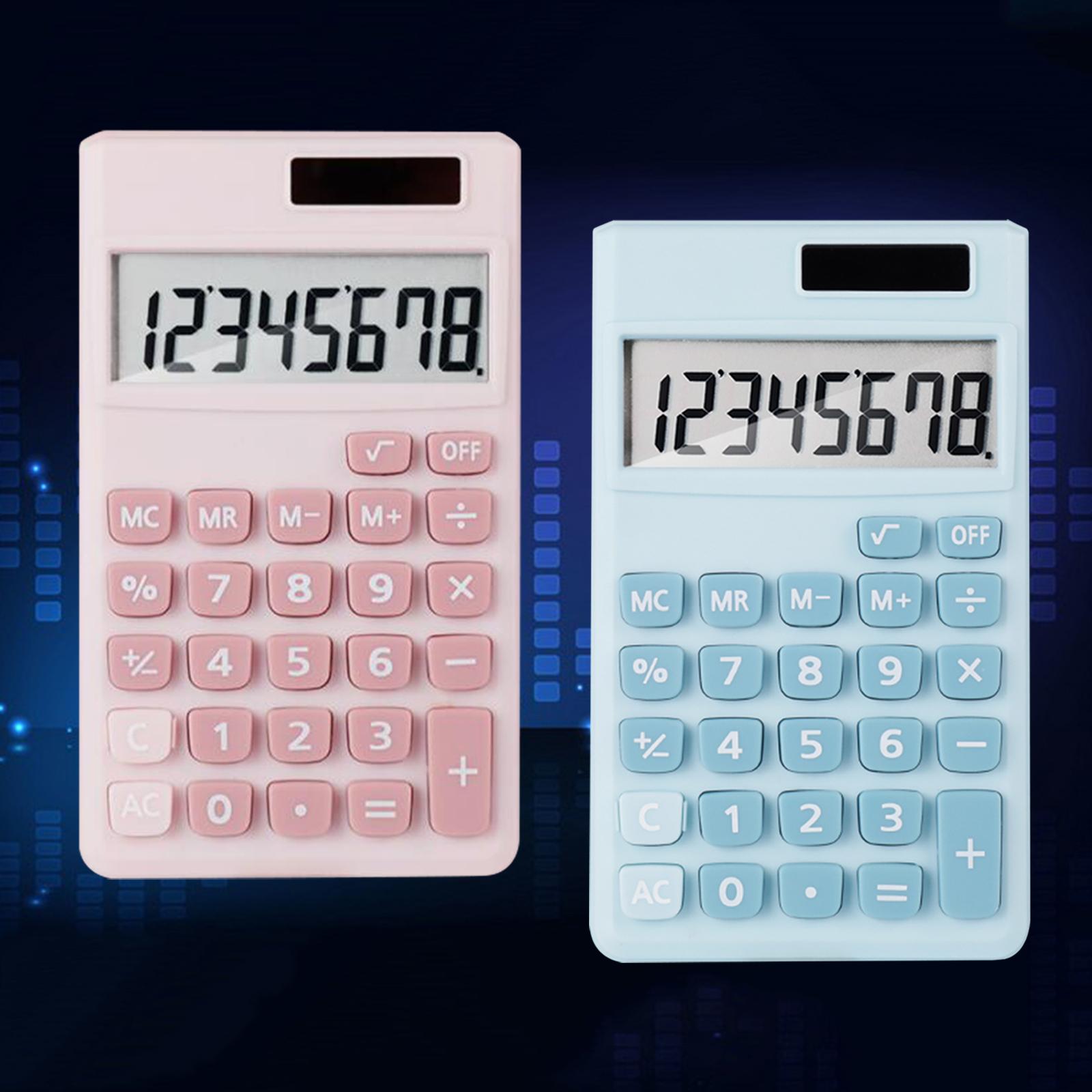 8 Digit Calculator LCD Display Desktop Scientific Electronic Calculator for Home Office Desktop School Company Business Beginner