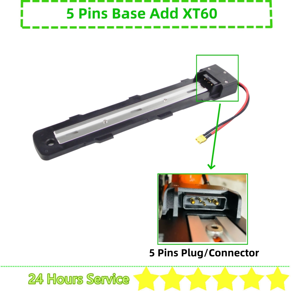 36V 48V 52V 60V Hailong 1-2 Hailong Max G80 Ebike Battery Mount Base Plate Bracket Tray Holder 4 pins 5 Pins 6 Pins Hailong 3: Gold