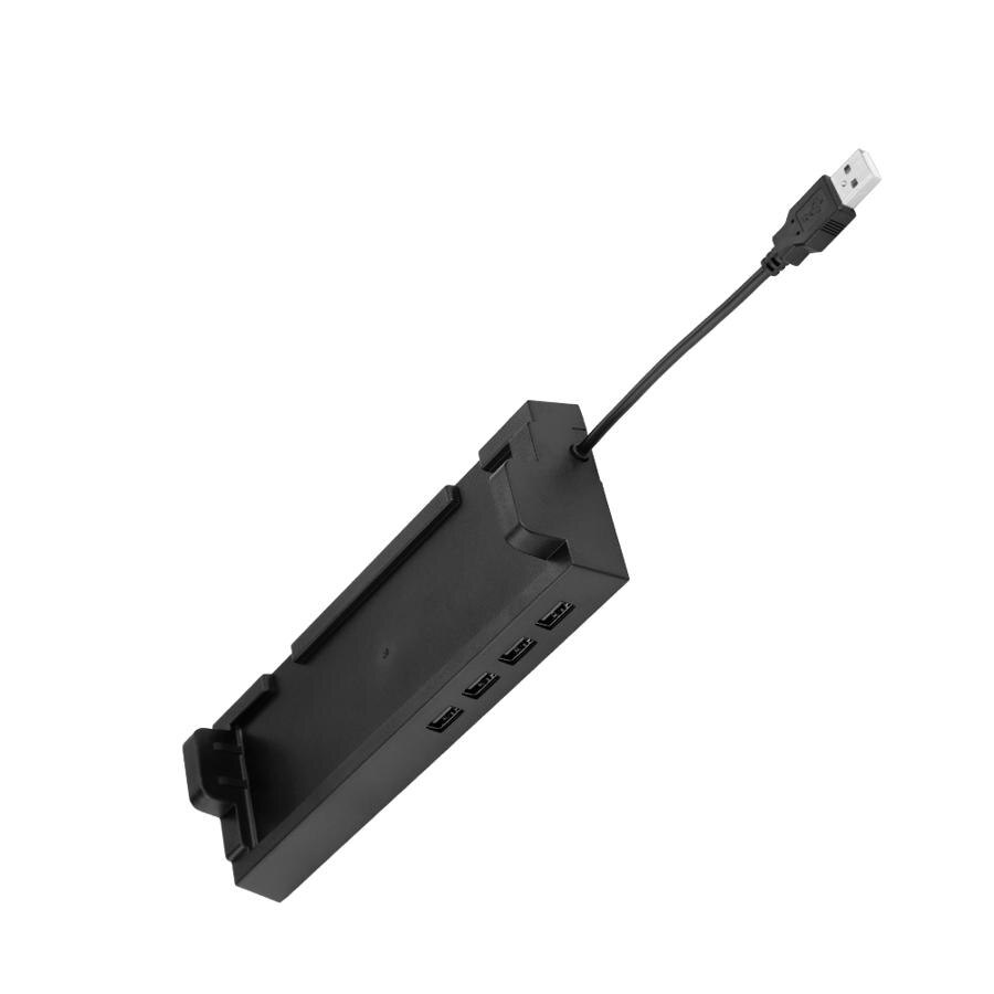 4 portas usb 2.0 hub carregador de alta velocidade adaptador divisor expansor interruptor expansão