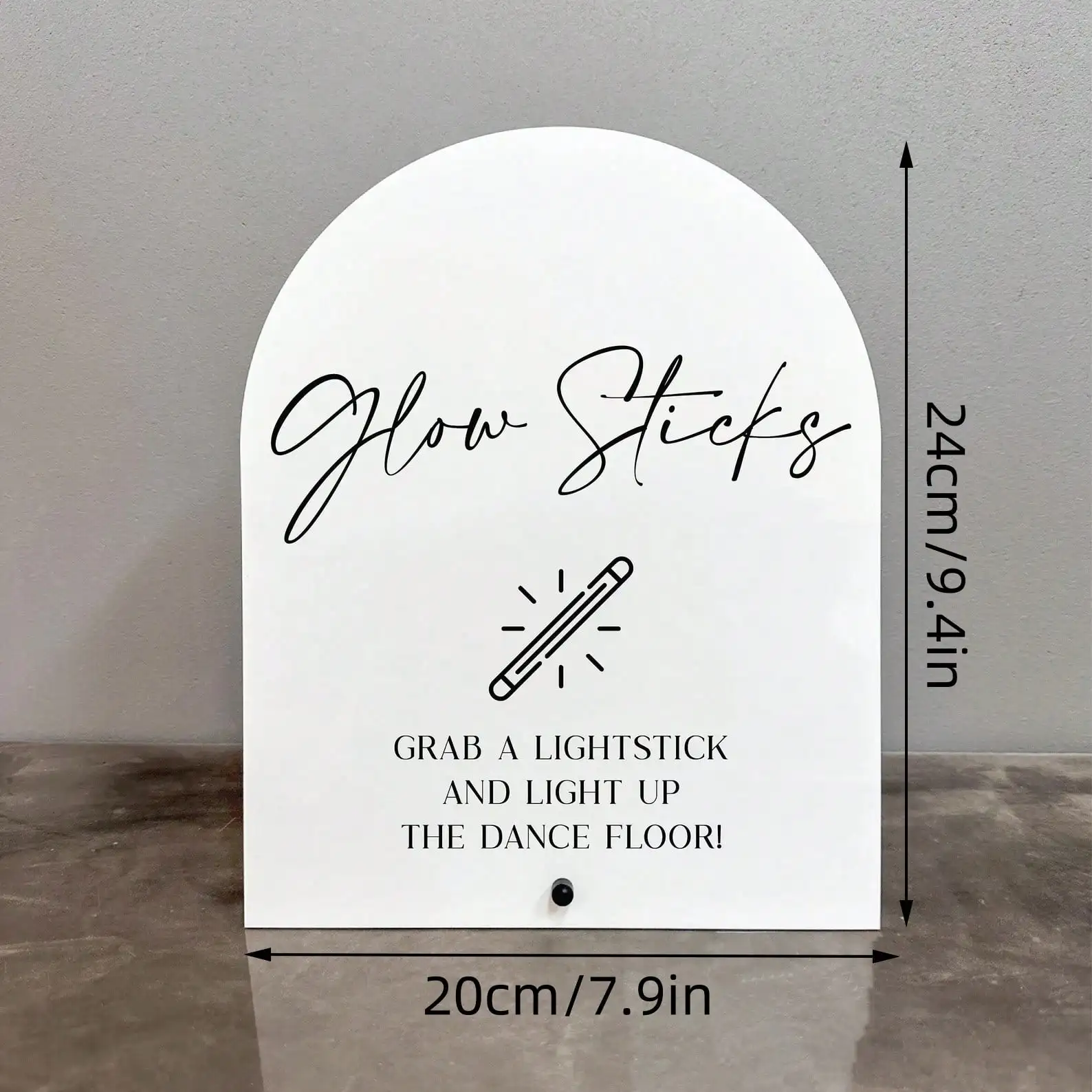 Glow sticks acrylic sign, Glow sticks Sign, Glow s... – Grandado
