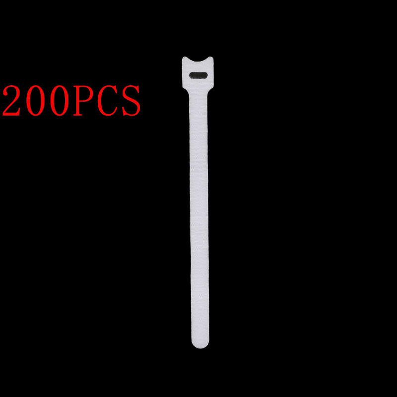 Yardwe 50pezzi Fascette per Piante da Giardino Fascette per Cavi in Plastica Multiuso Elementi di Fissaggio per Gestione dei Fili Accessori per Giardinaggio e Organizzazione