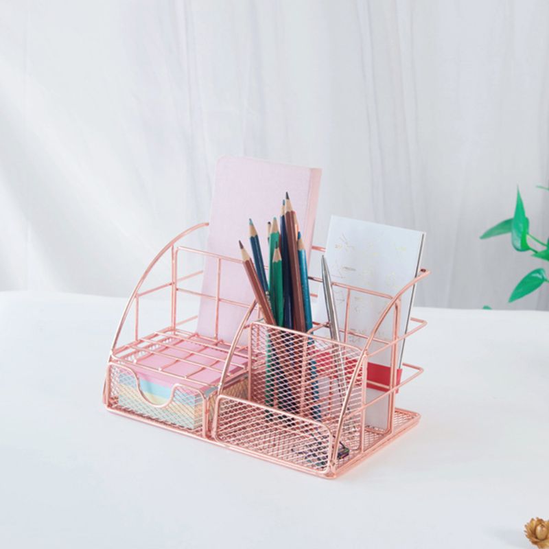 Multi-function Desk Organizer All In One Desktop with Pen Holder Storage Rack XXUC