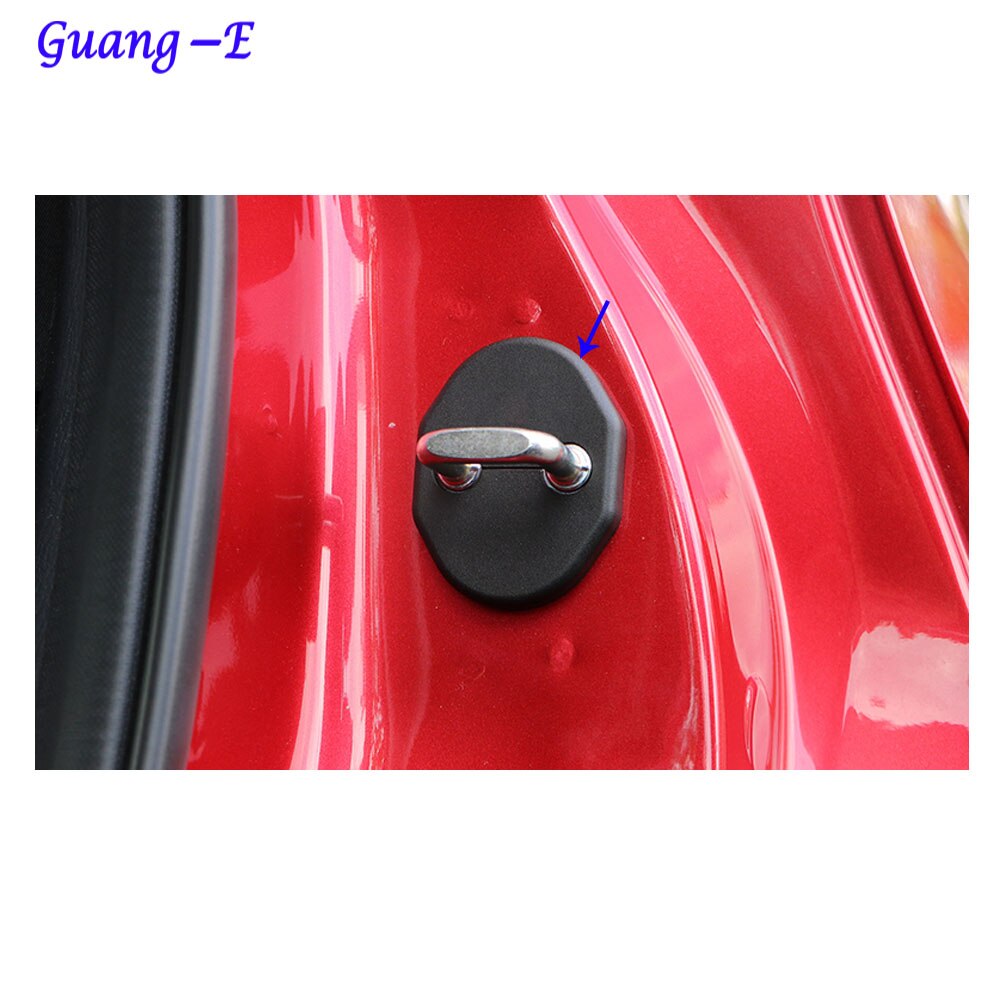 Car Body Styling Anti Rust Water Proof Door Lock Key Protect Buckle Cover 4pcs For Mazda CX-5 CX5