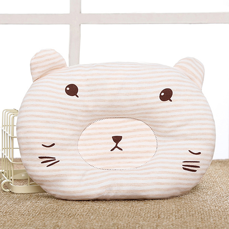 Baby Pillow Cushion Prevent Flat Head Baby Pillow Concave Soft Cartoon Toddler Pillows Newborn Sleep Support Pillows