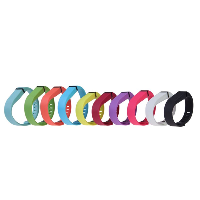Vervanging Grote Band Voor Fitbit Flex Draadloze Activiteit Armband Armband Kleurrijke Siliconen Polsband Armband Jc