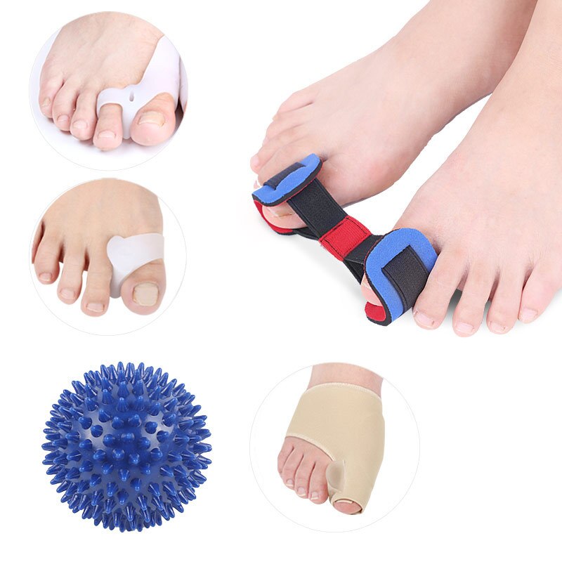 8 kpl/pakkaus varpaan erotin hallux valgus peukalo valgussuoja nuppi säädin jalkakipuja helpottaa suoristaa varpaat jalkojen hoitotyökalu