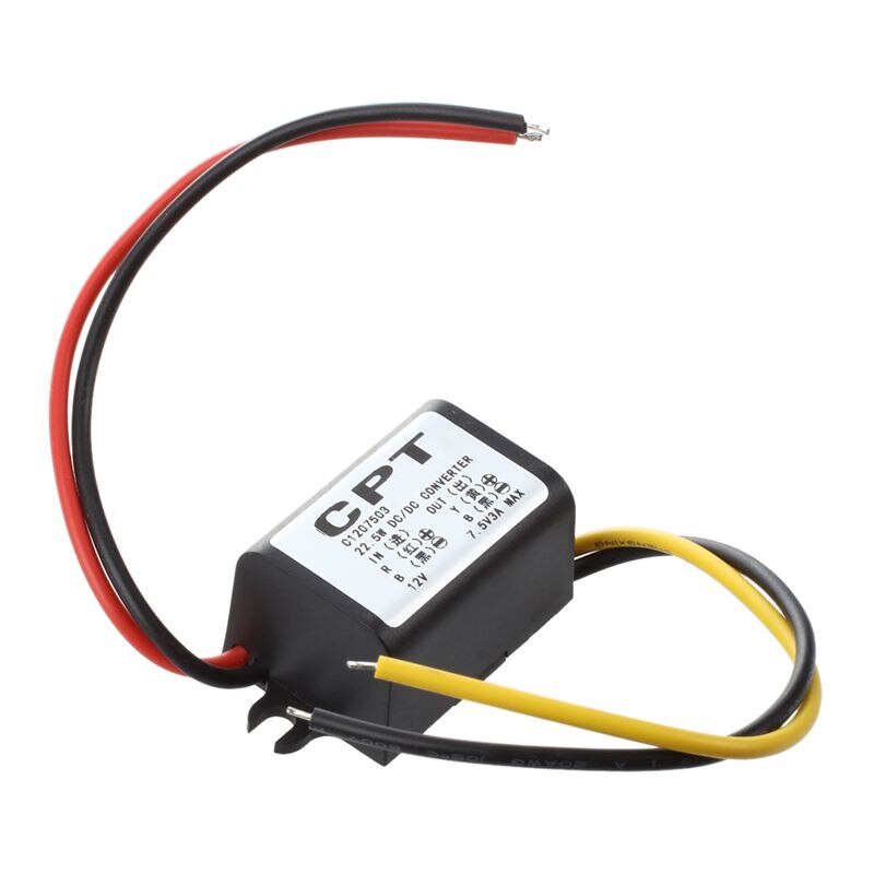 Waterproof voltage transformer converter with DC 12V auf current transformer 3 .7V 3A