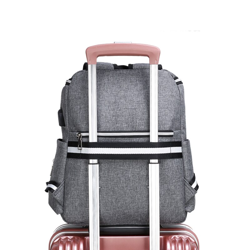 Sac à couches imperméable pour mamans | Sac pour bébé de grande capacité, sac de maternité, organisateur de poussette de bébé, sacs humides à couches