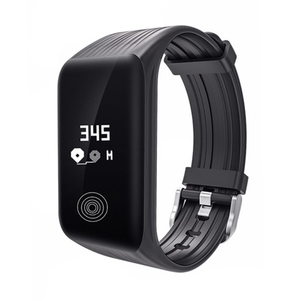 Modieuze slimme armband bluetooth smartwatch waterdicht  k1 smartwatch lichtgewicht hartslagmeter: Default Title