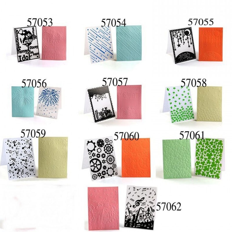 Embossing Folder Craft Card Making Wedding Decor Scrapbooking Photo Album Card Embossing Crafts Paper Decor
