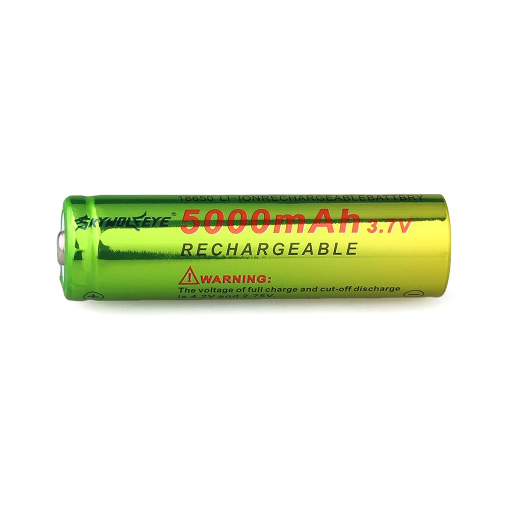 1/2/4/6/8 Pieces 18650 Li-ion Battery 5000mAh Rechargeable Batteries 3.7 V 18650 Li Ion Lithium Battery Cells Replacement