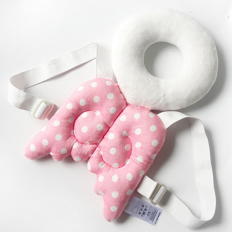 Coussin de protection de tête de bébé enfant en bas âge appui-tête oreiller cou de bébé ailes mignonnes coussin de résistance aux chutes de soins infirmiers bébé protéger