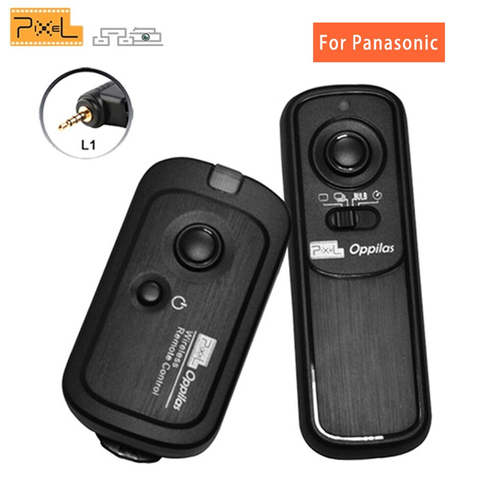 Télécommande sans fil Pixel RW-221 L1, pour Panasonic FZ100 FZ150 FZ50 FZ30 FZ20 LC1 GF1 GH2 G10 G3 G2 G1/L eica DIGILUX2/3