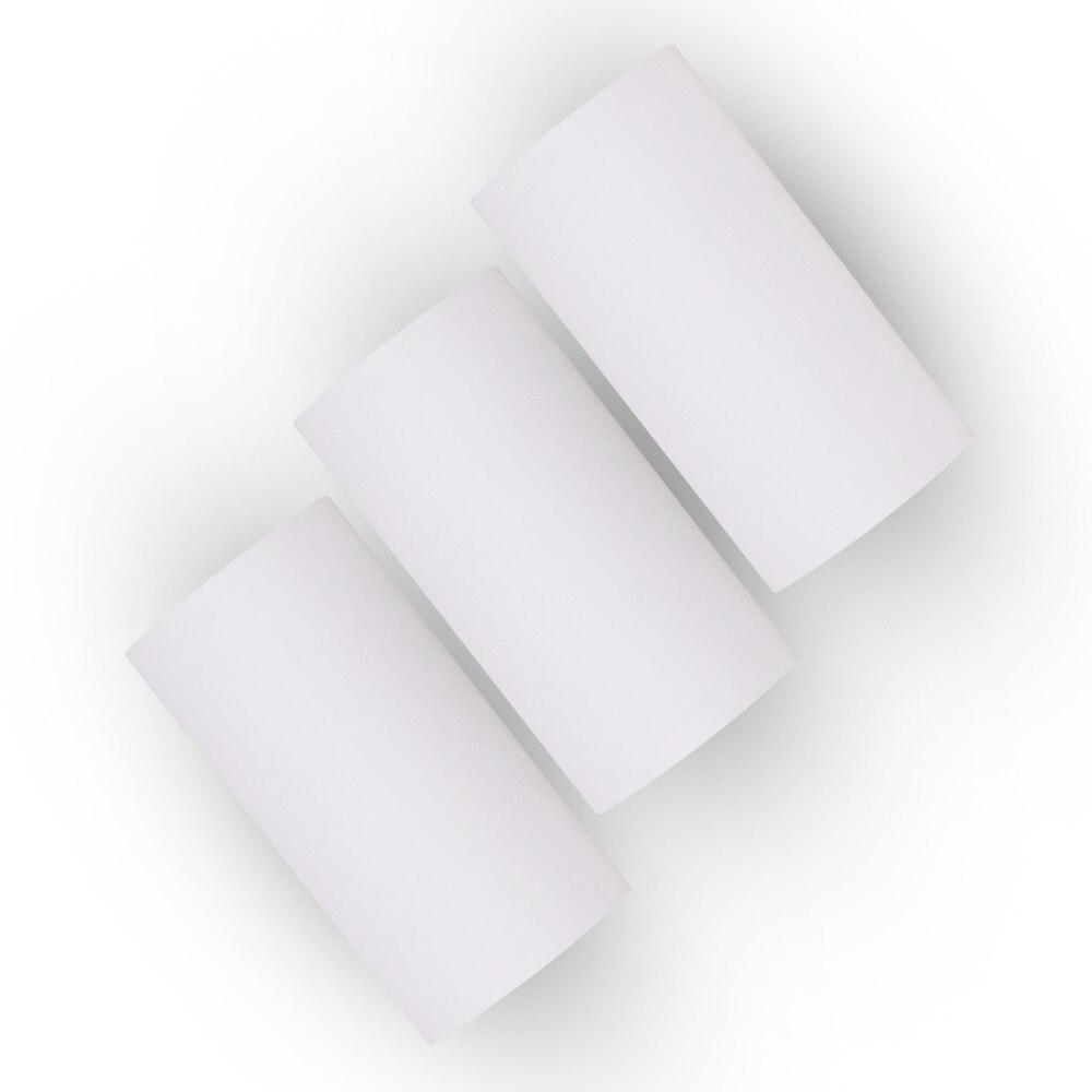 3 Rolls Behoud Note Thermisch Papier Langdurige 10-Jaar Roll 56*30Mm Bpa-vrij zwart Lettertype Geen Zelfklevende Etiketten Voor Peripage