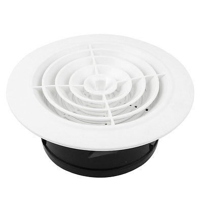 210mm Extractor Fan Adjustable Round Ducting Ventilation Grille Air Vent Cover