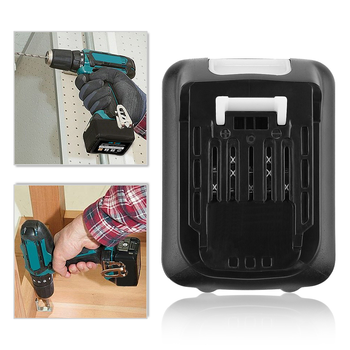 Batteria Ricaricabile al Litio CXT 12V 2000mAh per Utensili Elettrici Makita BL1021B BL1041B BL1015B BL1020B BL1040B