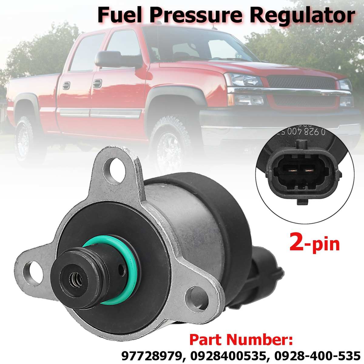 Fuel Rail Pressure Regulator for Chevrolet/Chevy for GMC Duramax LB7 2001 2002 2003 2004 #0928400535