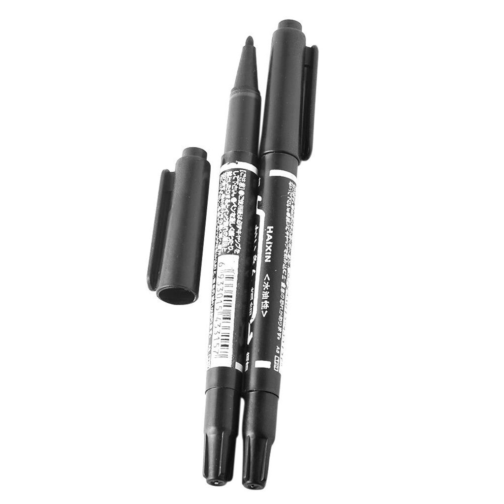 10 pieces of black with two point marker pens, wat... – Vicedeal