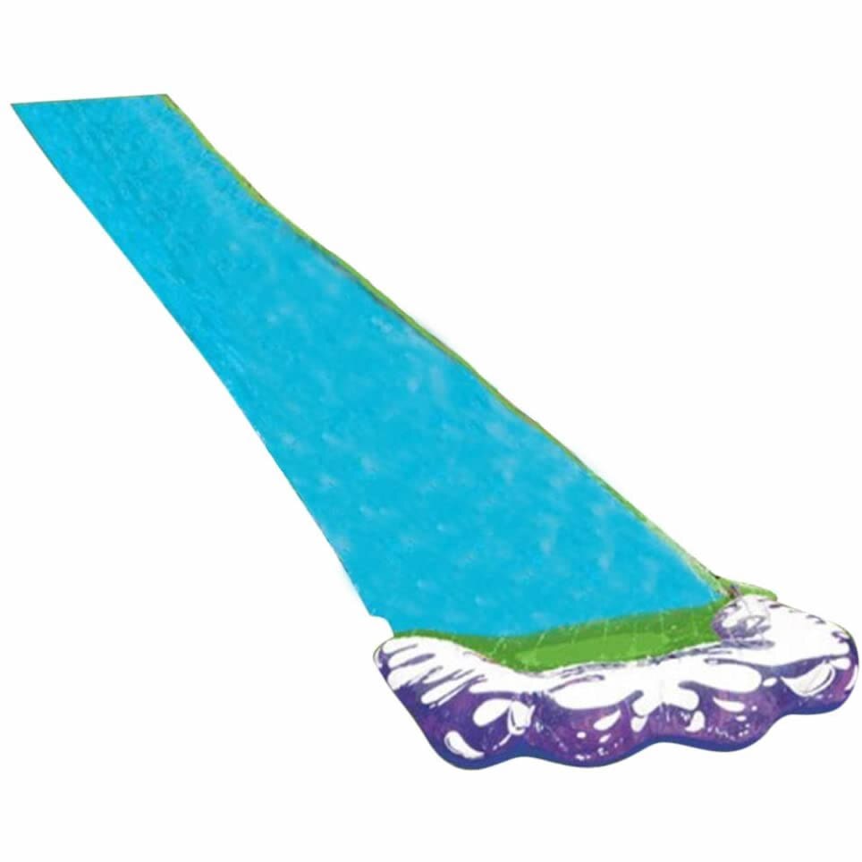 Giant Surf Water Slide 4.8m Fun Lawn Water Slides Pools for Kids Summer PVC Games Center Backyard Outdoor Children Adult Toys