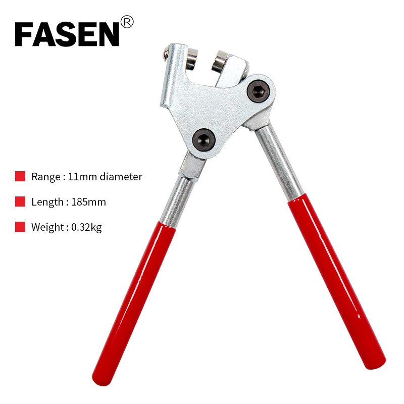Red Plastic Coated Handle electric meter plastic lead seal pliers Calipers for sealing wire Water Meter Anti-theft sealing