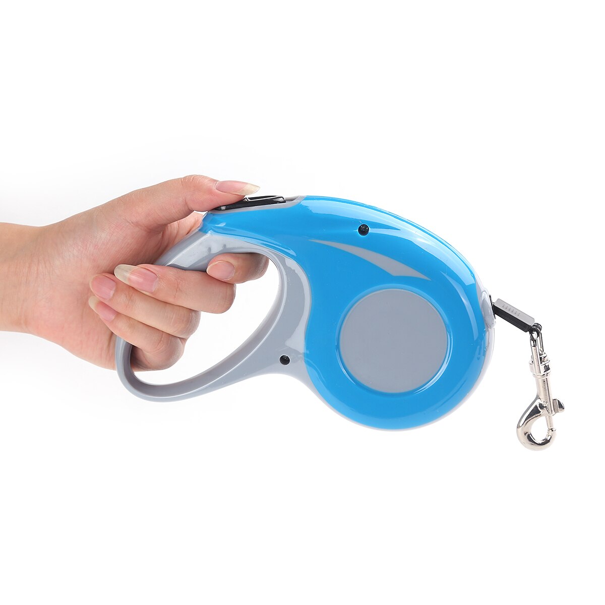Laisse rétractable pour chien, 3M/5M, Flexible et Durable, corde de Traction pour chien, petit et moyen gabarit: Blue / 5M