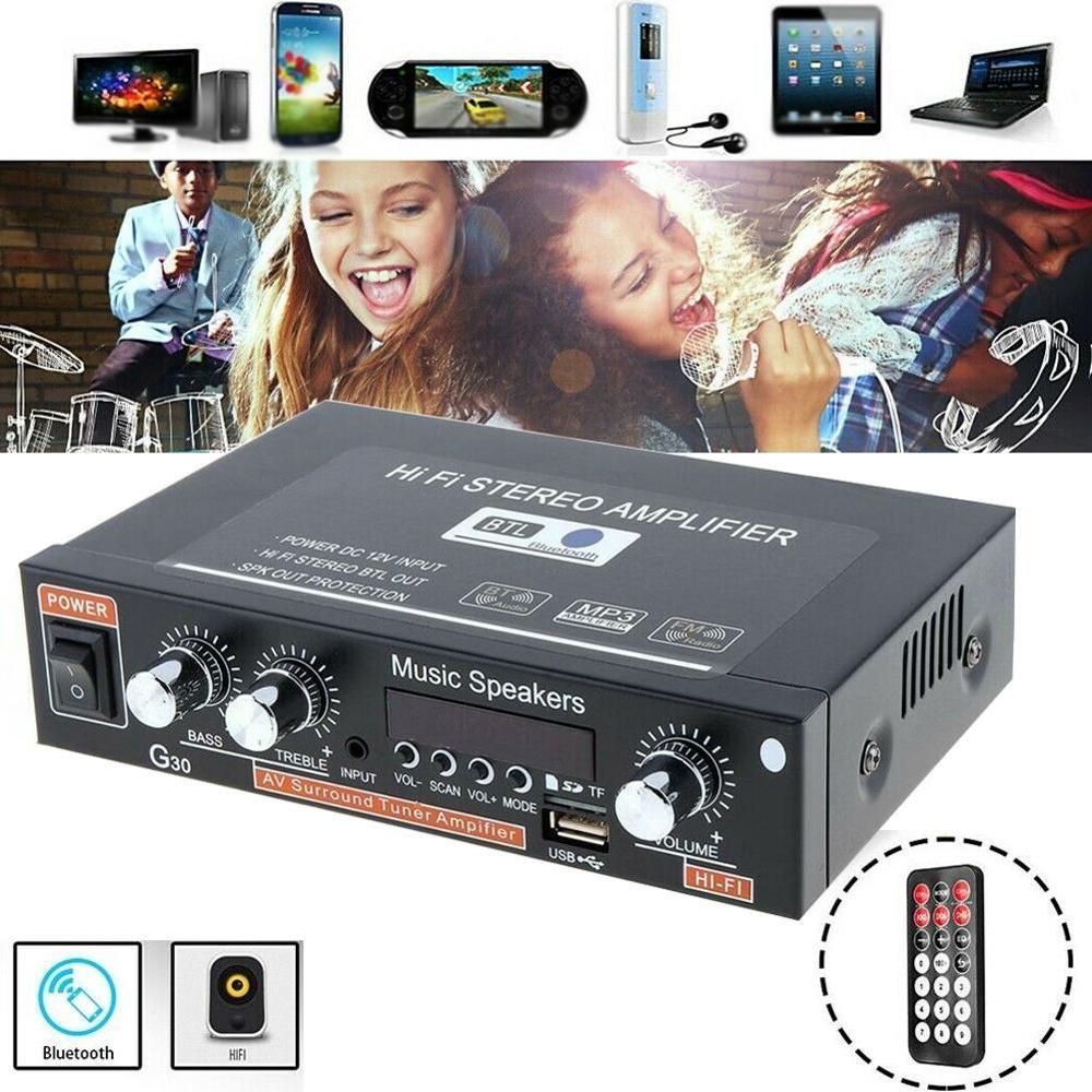 220V 600W Versterkers Hifi Subwoofer Theater Sound Player Systeem Versterkers Fm Remote MP3 Aux Tf Auto Controle audio Z9A1