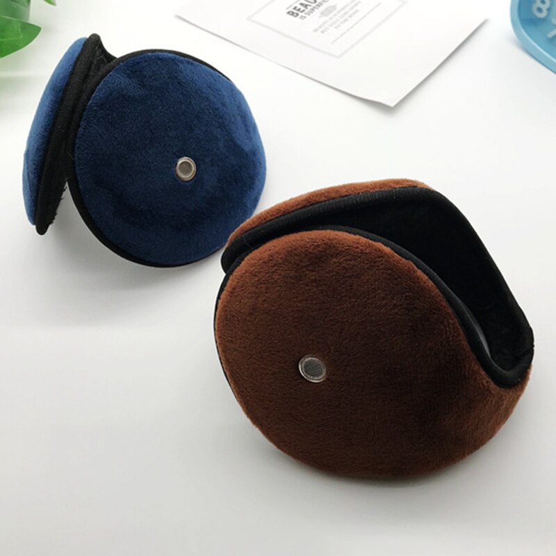 Protège-oreilles en Polyester pour hommes, couvre-oreilles , en peluche, coupe-vent, cache-oreille chauffant, masque épaissi, bandeau