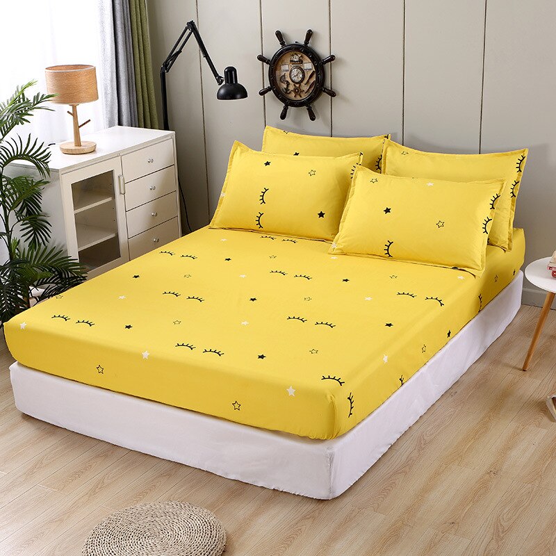 52 Roze Liefde Meisje Cover Bed Jongen Matrashoes Ademend Bed Cover Volwassen Kind Matras Protector Zomer Slaapmat: 2CDT-63002-010 / 150x200cm only cover