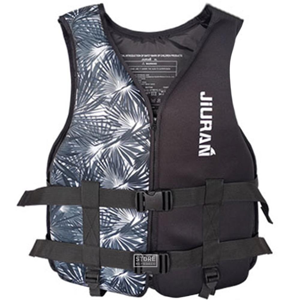 Kamizelka ratunkowa kamizelka surfingowa kajak Wakeboard kamizelka ratunkowa motorówki tratwa łódź ratunkowa Drifting Jet Ski sporty wodne pływanie dorośli Rescue: Q0127 Black / S