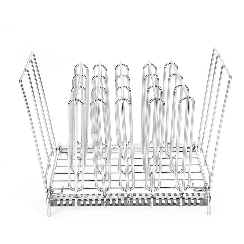 11L Sous Vide Cooker Container And Stainless Steel Sous Vide Rack Sets Detachable Dividers Separator for Immersion Circulator: Stainless Steel Rack