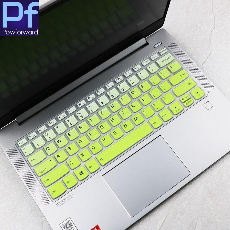 Silikon laptop Tastatur Abdeckung HAUT Schutz für Lenovo IdeaPad Flex 5i (14) Flex 5 14 &quot;2 in 1 laptop: fadegreen
