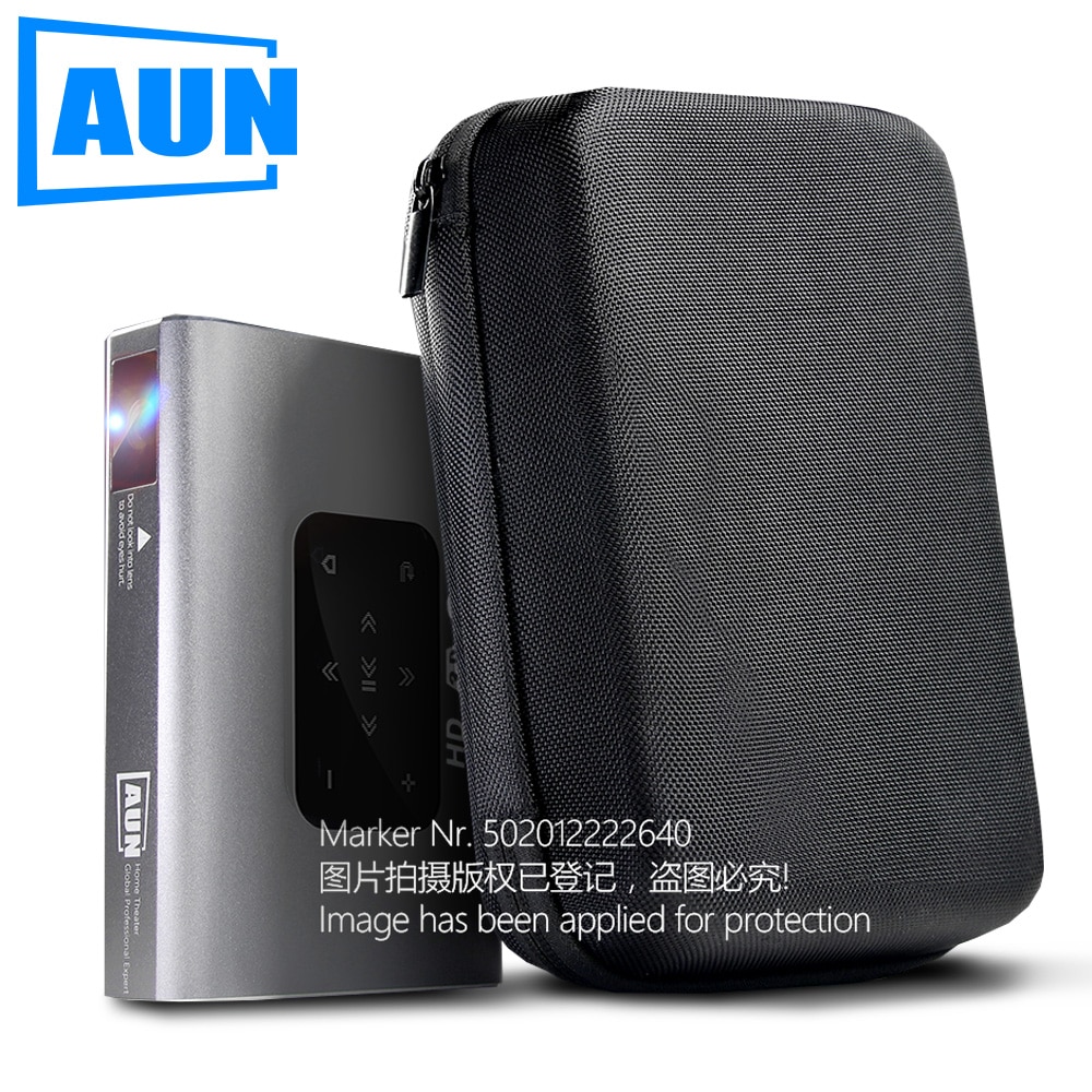 AUN Projector Original Storage Bag for X5 Customer Mini 4K Smart Projector Nylon Bag SN-X5