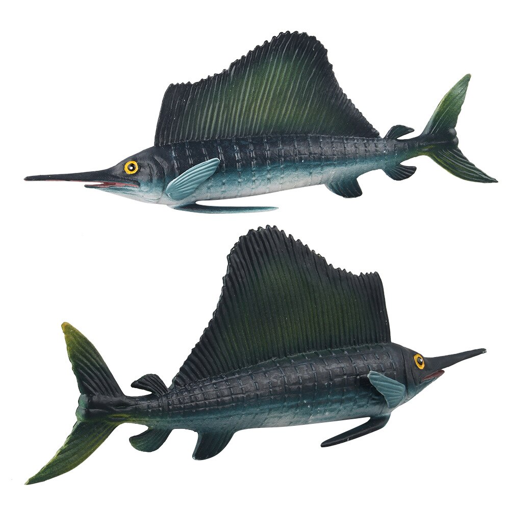 Modell Marine Organismus Meer Aal Dunkleosteus Segelfisch Solide Meeresboden Ebene freundlicher Spielzeug Kognitive