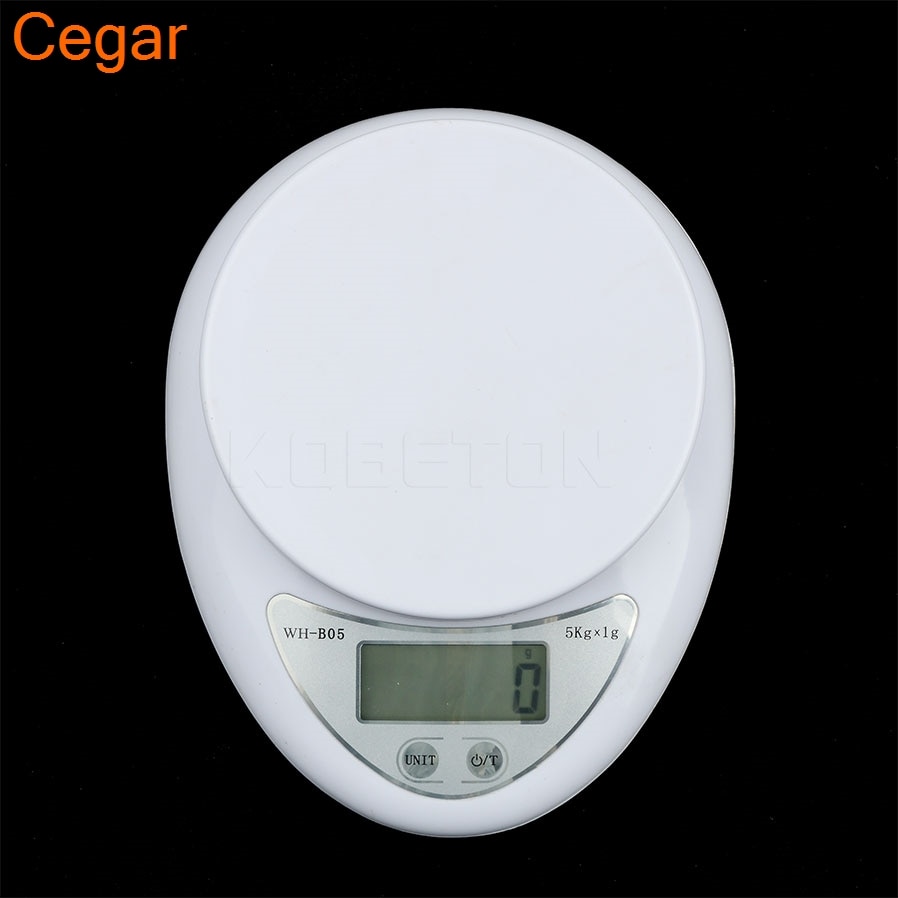 Ceagr Kitchen scales 5kg x 1g Food Diet Postal Digital Scale balance weight Electronic scale weighting LED electronic scale