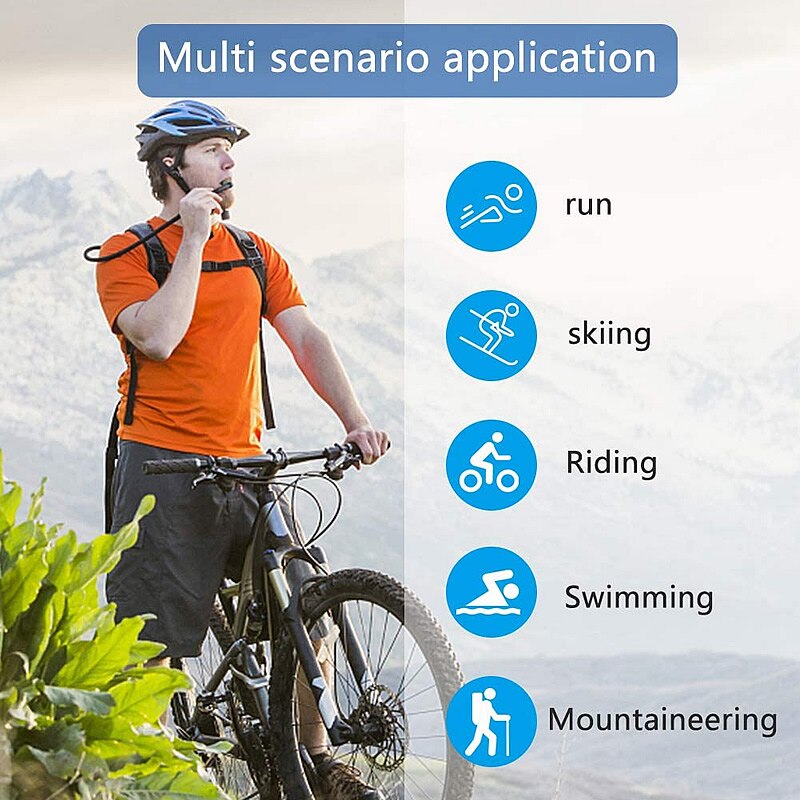 1L/1.5L/2L/3L Waterzak Zachte Reservoir Waterzak Hydration Pack Drinken Running Fietsen Camping Voor rugzak