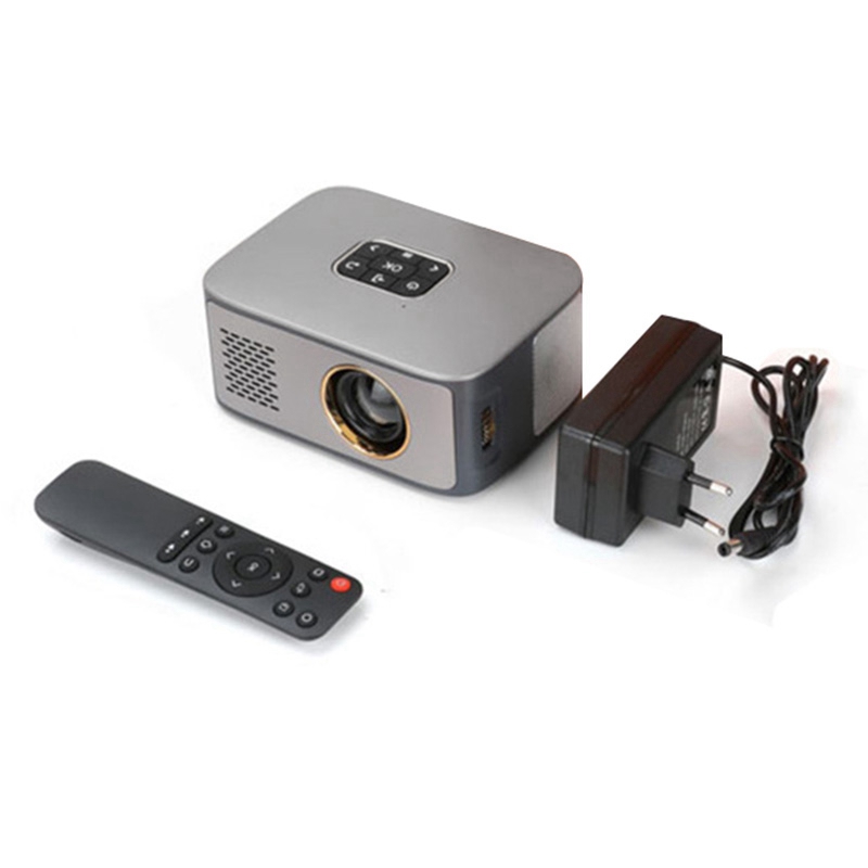 Projector SD40 1000 Lumen 1080P Mini Huishoudelijke Ouder-kind Draagbare Projector Mini Led Tv (Eu plug)