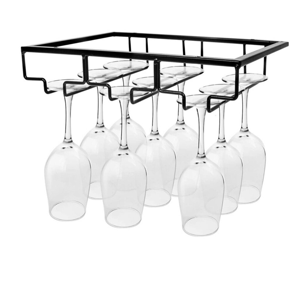 Soporte para colgar tazas, soporte para tazas con 4 ranuras, , de hierro, para Cocina
