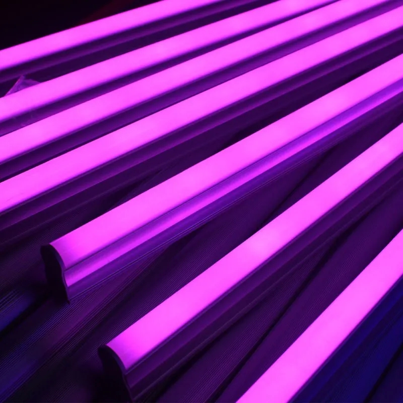 Tubo de color LED T 5 iluminación integrada 30 cm 60 cm Lámpara de pared de tubo fluorescente LED luz blanco frío cálido 220V